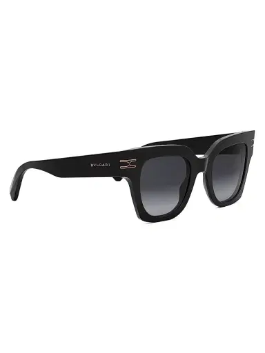 BVLGARI Women's B. ZERO1 49MM Butterfly Sunglasses - Black Grey Gradient | Thumbnail 8