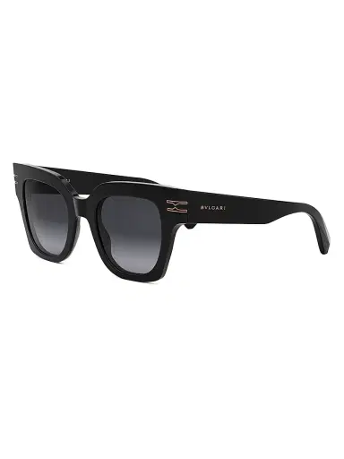 BVLGARI Women's B. ZERO1 49MM Butterfly Sunglasses - Black Grey Gradient | Thumbnail 1