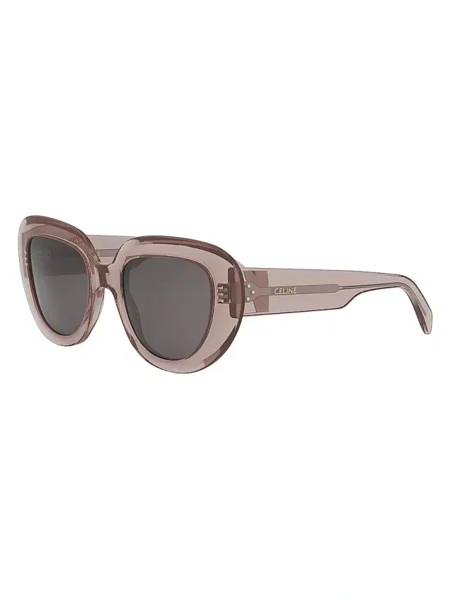 CELINE Women's  3 Dots 51MM Butterfly Sunglasses - Pink Smoke