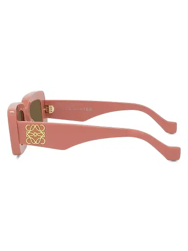 Loewe Women's Chunky Anagram Rectangle Sunglasses | Thumbnail 4 Loewe Women's Chunky Anagram Rectangle Sunglasses | Thumbnail 4