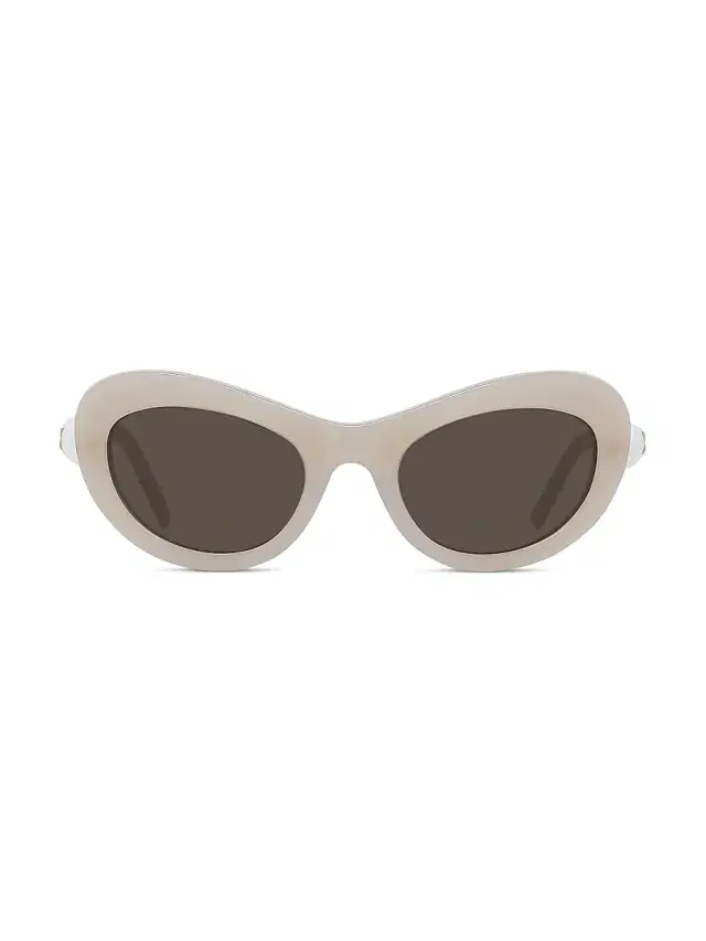 Givenchy Women's Pearl Oval 51MM Sunglasses -  Brown