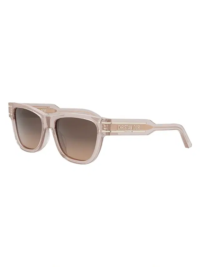 Dior Women's Signature S6U Butterfly Sunglasses - Translucent Blush Gradient