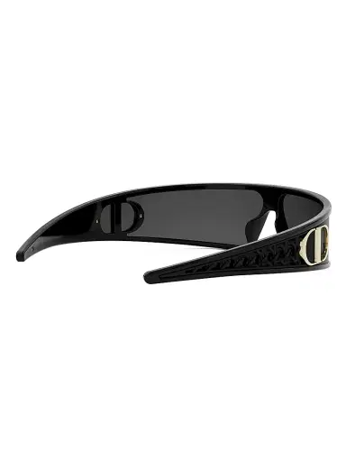 Dior Women's Very M1U 91MM Mask Sunglasses - Dark Grey Black | Thumbnail 5 Dior Women's Very M1U 91MM Mask Sunglasses - Dark Grey Black | Thumbnail 5