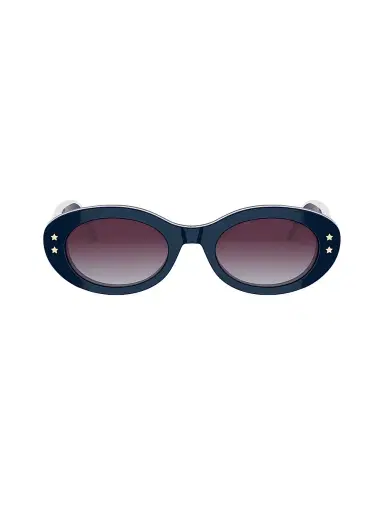Dior Women's Pacific B4I 51MM Oval Sunglasses - Shiny Blue And Gradient Bordeaux | Thumbnail 2 Dior Women's Pacific B4I 51MM Oval Sunglasses - Shiny Blue And Gradient Bordeaux | Thumbnail 2