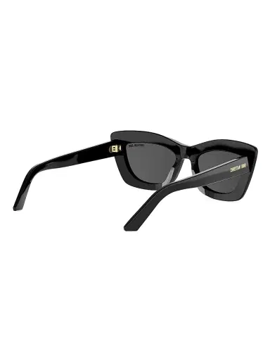 Dior Women's Midnight B3I 54MM Cat-Eye Sunglasses - Shiny Black And Smoke | Thumbnail 6 Dior Women's Midnight B3I 54MM Cat-Eye Sunglasses - Shiny Black And Smoke | Thumbnail 6