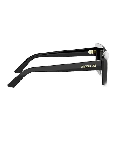 Dior Women's Midnight B3I 54MM Cat-Eye Sunglasses - Shiny Black And Smoke | Thumbnail 7 Dior Women's Midnight B3I 54MM Cat-Eye Sunglasses - Shiny Black And Smoke | Thumbnail 7