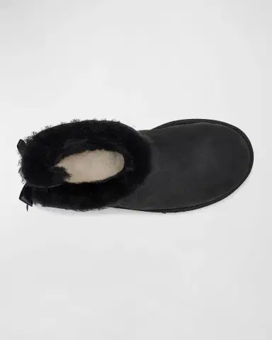 UGG Mini Bailey Bow II Shearling Fur Boots | Thumbnail 3