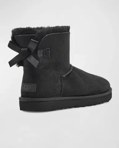 UGG Mini Bailey Bow II Shearling Fur Boots | Thumbnail 4