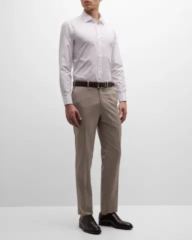Charvet French-Cuff Dress Shirt | Thumbnail 3
