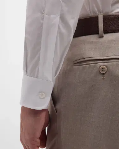 Charvet French-Cuff Dress Shirt | Thumbnail 7