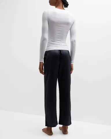 Hanro Soft Touch Long-Sleeve Top | Thumbnail 3