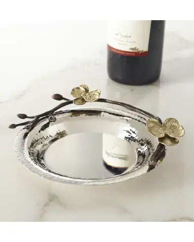 Michael Aram Gold Orchid Wine Coaster | Thumbnail 2