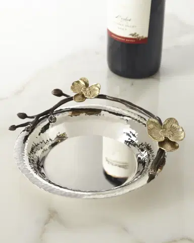 Michael Aram Gold Orchid Wine Coaster | Thumbnail 1