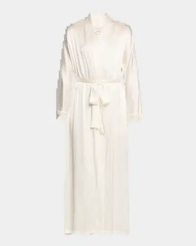 Christine Lingerie Bijoux Long Silk Robe | Thumbnail 2 Christine Lingerie Bijoux Long Silk Robe | Thumbnail 2