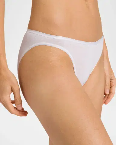 Hanro Seamless High-Cut Cotton Briefs | Thumbnail 4