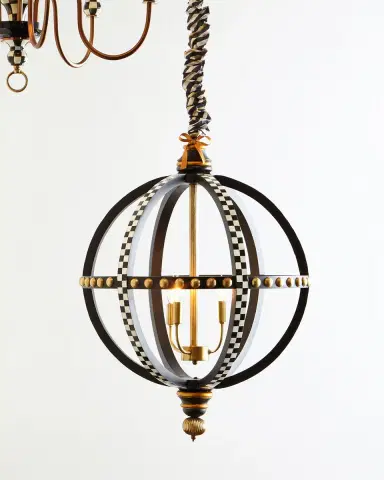 MacKenzie-Childs Globe 3-Light Chandelier | Thumbnail 2