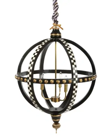 MacKenzie-Childs Globe 3-Light Chandelier | Thumbnail 1