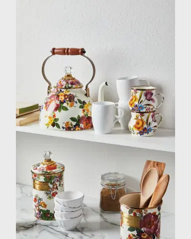 MacKenzie-Childs Flower Market Three-Quart Tea Kettle | Thumbnail 4