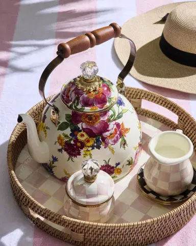 MacKenzie-Childs Flower Market Three-Quart Tea Kettle | Thumbnail 5