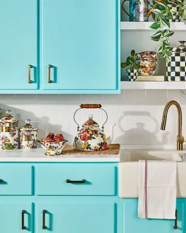 MacKenzie-Childs Flower Market Three-Quart Tea Kettle | Thumbnail 6