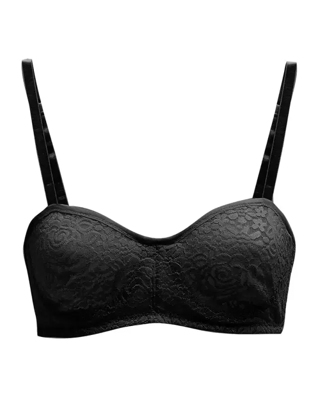 Halo Lace Strapless Bra