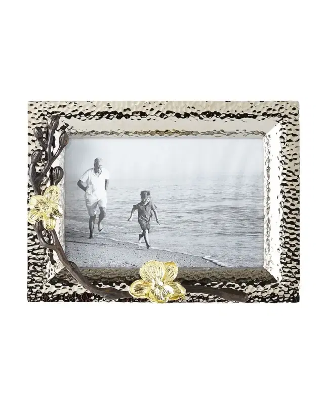 Michael Aram Gold Orchid 4" x 6" Picture Frame