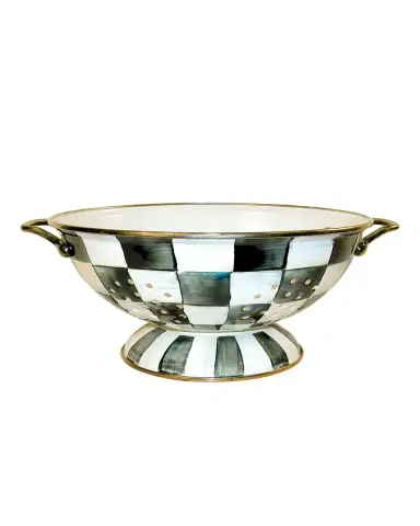 MacKenzie-Childs Courtly Check Large Colander | Thumbnail 2 MacKenzie-Childs Courtly Check Large Colander | Thumbnail 2