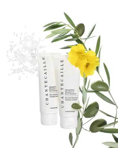 CHANTECAILLE Rice and Geranium Foaming Cleanser, 2.5 oz. | Thumbnail 4
