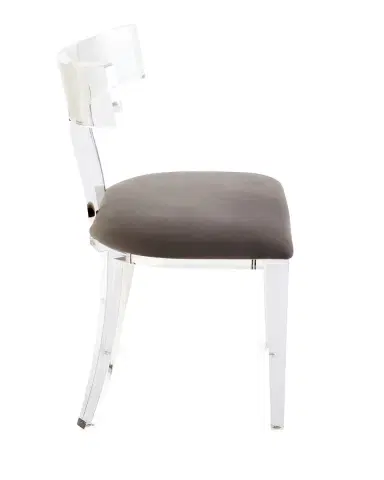 Interlude Home Tristan Acrylic Klismos Chair | Thumbnail 4