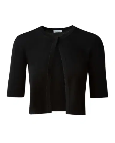 Akris punto Half-Sleeve Short Cardigan | Thumbnail 1