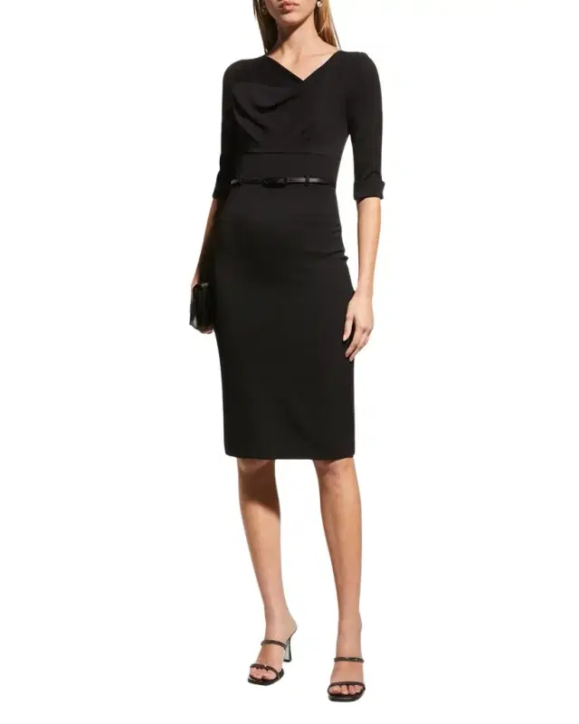 Jackie 3/4-Sleeve Sheath Dress