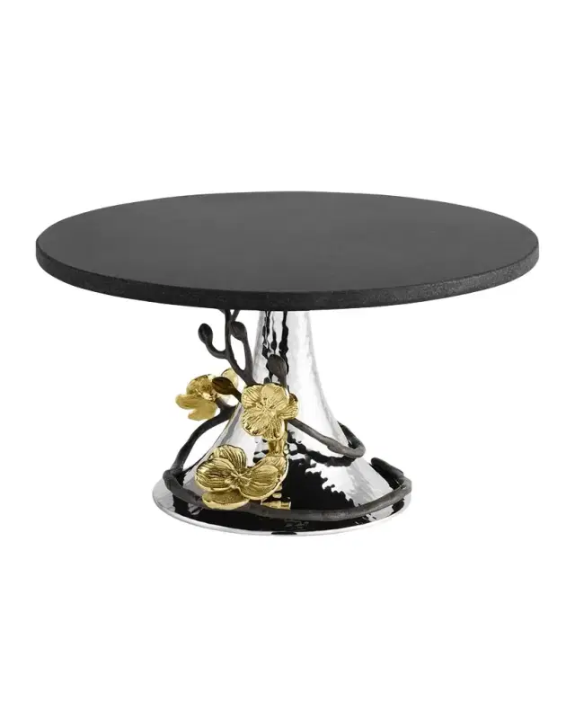Michael Aram Gold Orchid Cake Stand
