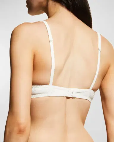 Simone Perele Wish Lace Demi Cup Bra | Thumbnail 4 Simone Perele Wish Lace Demi Cup Bra | Thumbnail 4