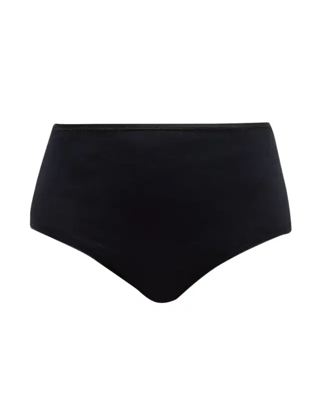 Hanro Cotton Seamless Satin-Trim Briefs
