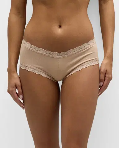 Hanky Panky Low-Rise Organic Cotton Boyshorts | Thumbnail 2 Hanky Panky Low-Rise Organic Cotton Boyshorts | Thumbnail 2