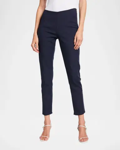 Lela Rose Catherine Slim-Leg Ankle Pants | Thumbnail 4 Lela Rose Catherine Slim-Leg Ankle Pants | Thumbnail 4