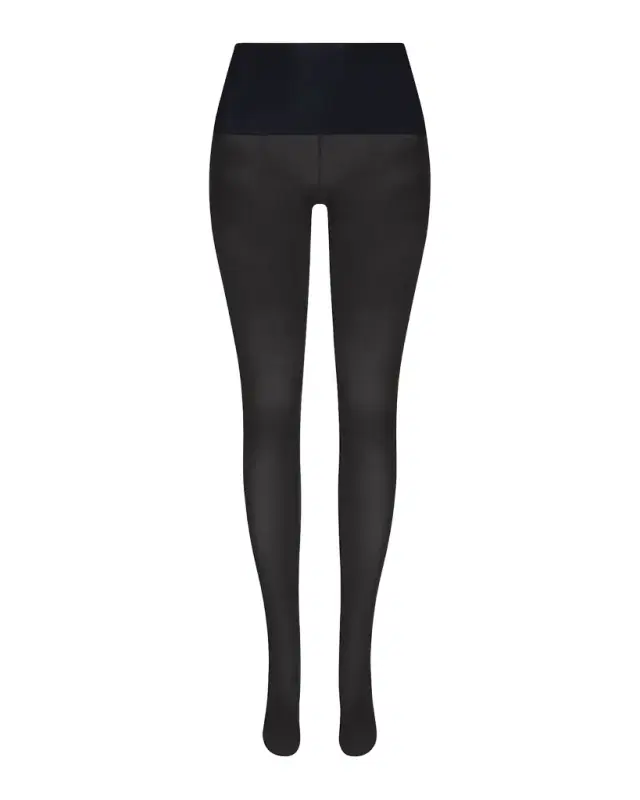 Semi-Opaque Tights, Black