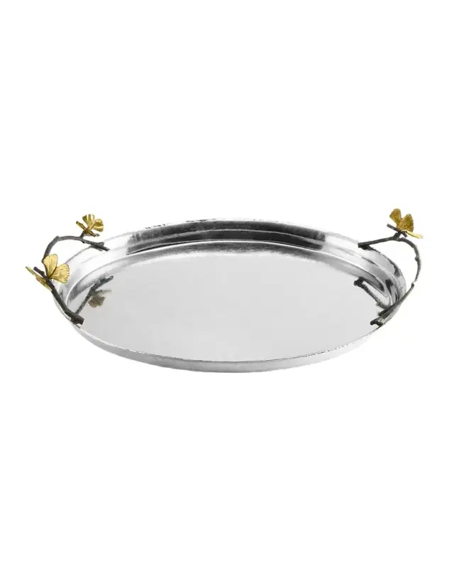 Michael Aram Butterfly Ginkgo Oval Tray