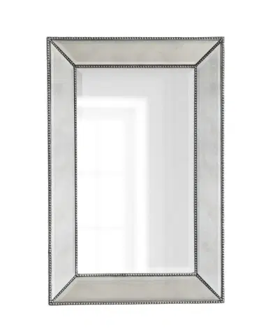Katherine Noble by BMC Beaded Wall Mirror, 24"W | Thumbnail 1