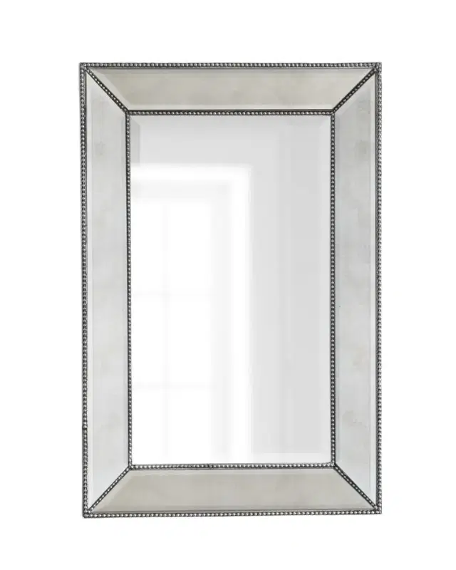 Katherine Noble by BMC Beaded Wall Mirror, 24"W