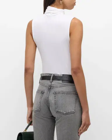 MAJESTIC FILATURES Soft Touch Sleeveless Stretch Turtleneck | Thumbnail 3 MAJESTIC FILATURES Soft Touch Sleeveless Stretch Turtleneck | Thumbnail 3
