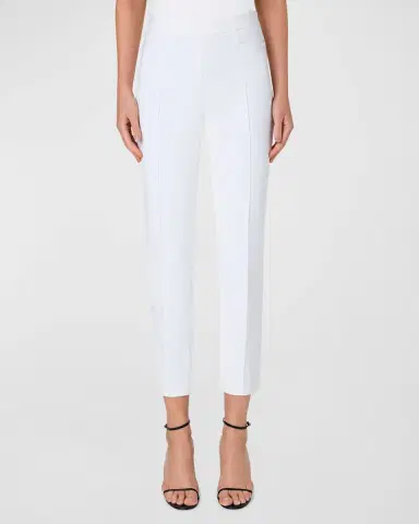 Akris punto Franca Techno-Cotton Pants | Thumbnail 2 Akris punto Franca Techno-Cotton Pants | Thumbnail 2