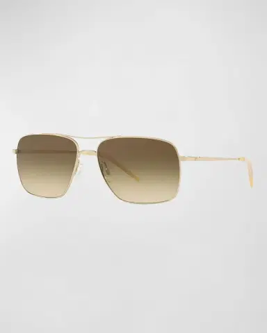 Oliver Peoples Clifton Photochromic Sunglasses, Gold | Thumbnail 2 Oliver Peoples Clifton Photochromic Sunglasses, Gold | Thumbnail 2