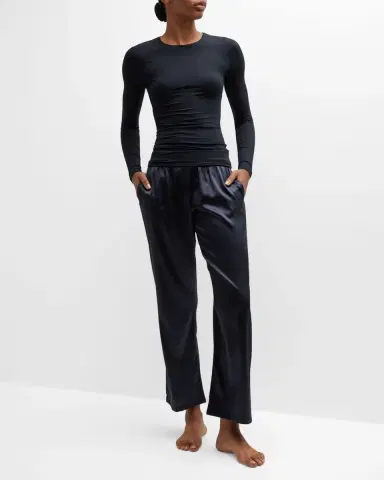 Hanro Soft Touch Long-Sleeve Top | Thumbnail 3