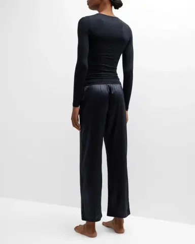 Hanro Soft Touch Long-Sleeve Top | Thumbnail 4