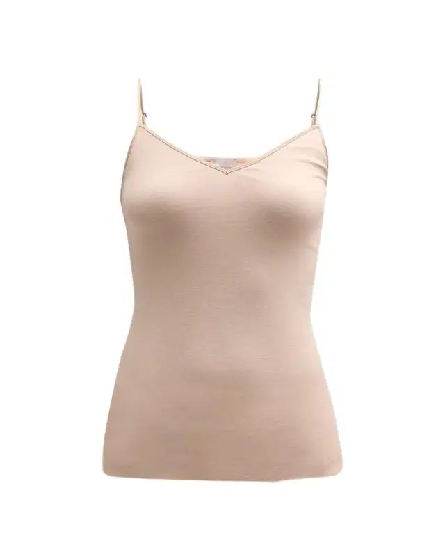 Seamless Cotton V-Neck Camisole