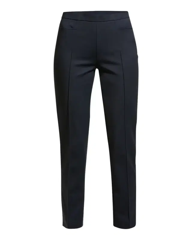 Akris punto Franca Mid-Rise Cropped Pants