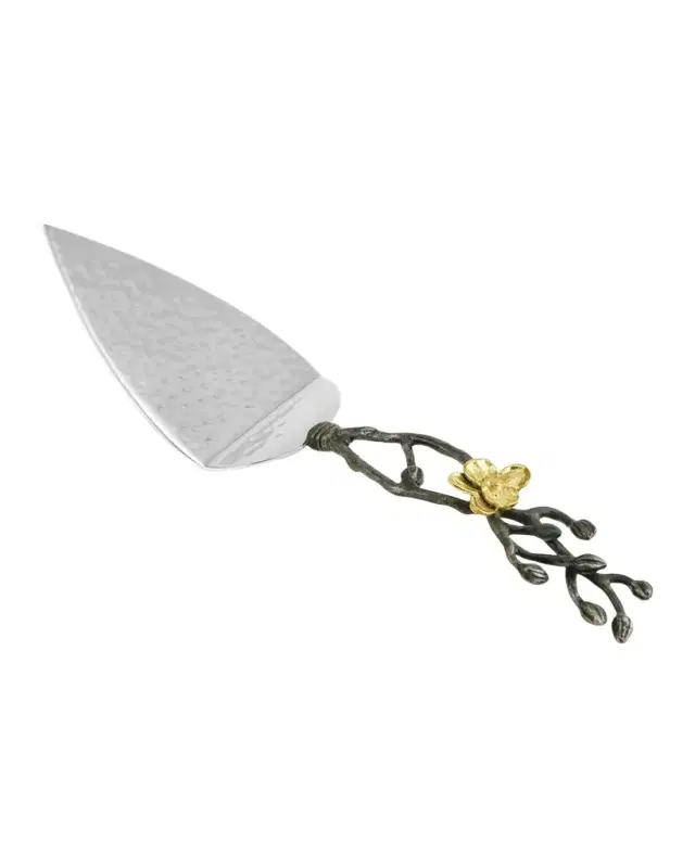Michael Aram Gold Orchid Cake Server