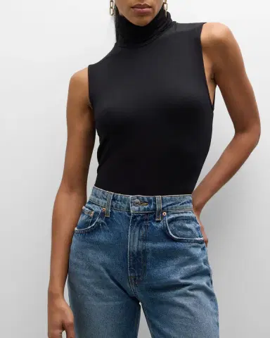 MAJESTIC FILATURES Soft Touch Sleeveless Stretch Turtleneck | Thumbnail 7 MAJESTIC FILATURES Soft Touch Sleeveless Stretch Turtleneck | Thumbnail 7