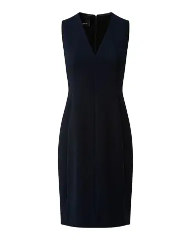 Akris Sleeveless V-Neck Dress | Thumbnail 1 Akris Sleeveless V-Neck Dress | Thumbnail 1